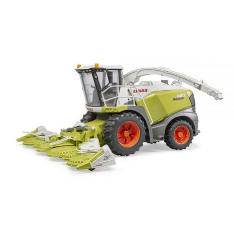 BRUDER - COMBINA DE TREIERAT CLAAS JAGUAR 980 - imagine 12